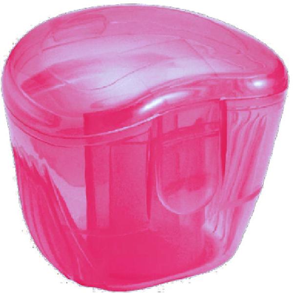 재팬픽-스마트팟 젖꼭지 소독케이스 핑크 [세로 6.5×가로 7×높이 6cm]