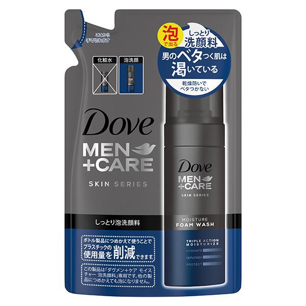 재팬픽-Dove MEN+CARE (도브 멘+케어) 모이스처 거품 세안제 리필 120mL [거품 세안제]